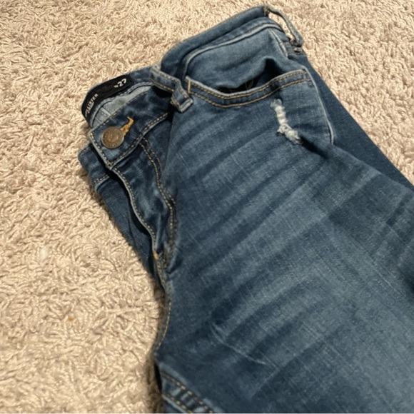 Hollister cropped jeans blue size 27 X 27 - Picture 3 of 6